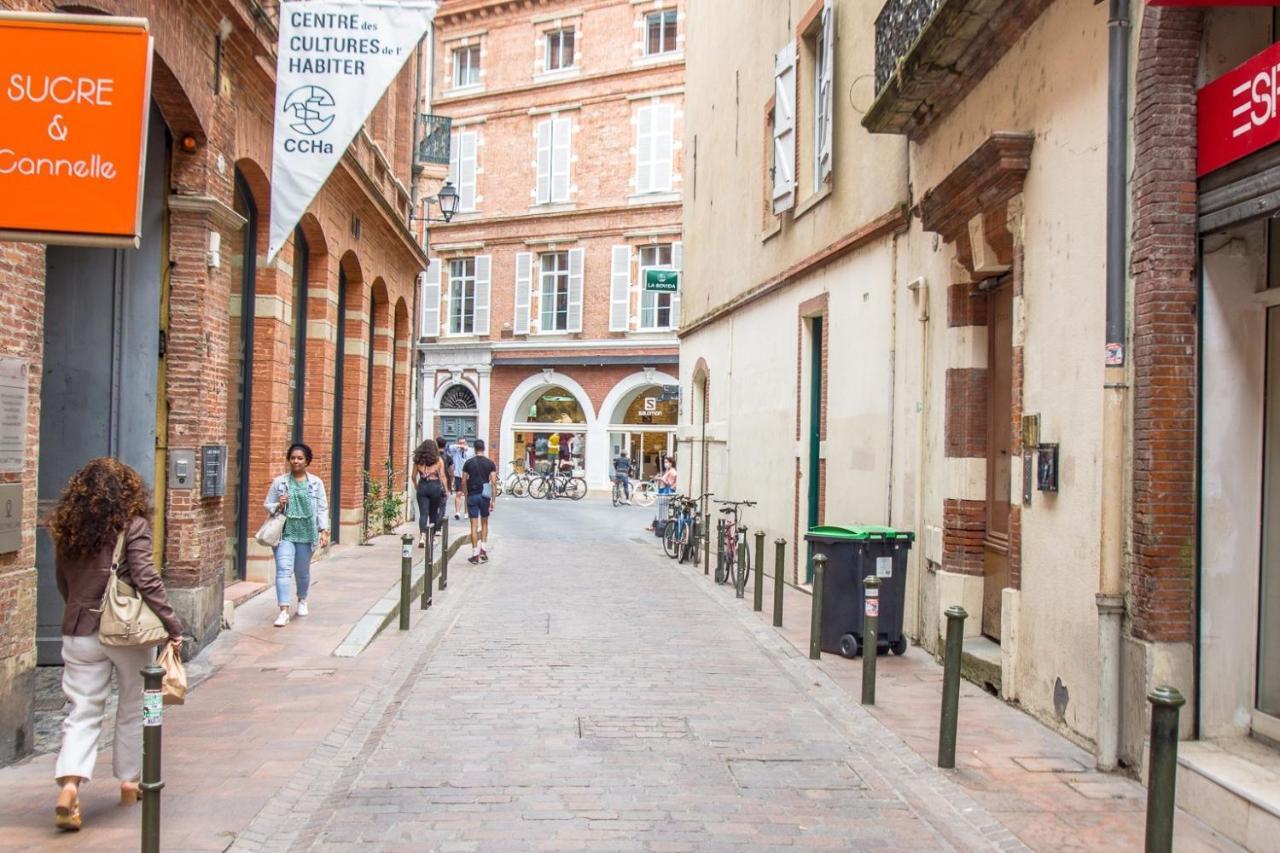 Le Petit Capitole - Studio Renove A 2 Pas Du Capitole Toulouse Exterior photo